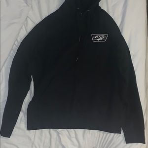 black vans hoodie sweatshirt